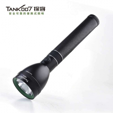 TANK007探客戶(hù)外長(cháng)柄巡邏搜索手電LED超亮..