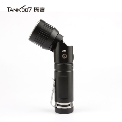 TANK007探客KC70吸磁轉角執勤維修巡檢XM-L2LED工作手電筒