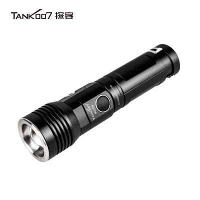 TANK007探客KC70吸磁轉角執勤維修巡檢XM-L2LED工作手電筒