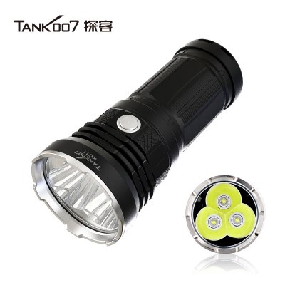 TANK007探客KC11強光戶(hù)外搜索手電 大功率LED強光手電筒 多功能充電手電筒