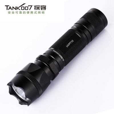 TANK007探客 UV-PT10 395nm紫外線(xiàn)手電筒 找琥珀尋礦紫光手電