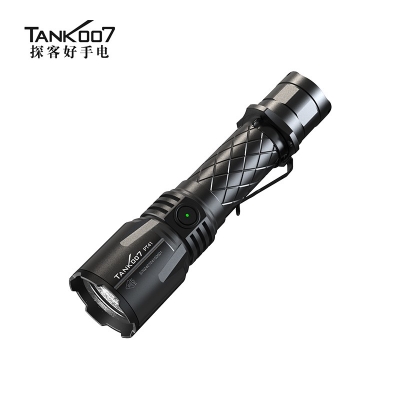 TANK007探客新款PT41戰(zhàn)術(shù)執(zhí)法雙用強(qiáng)光手電LED三開關(guān)高亮照明手電